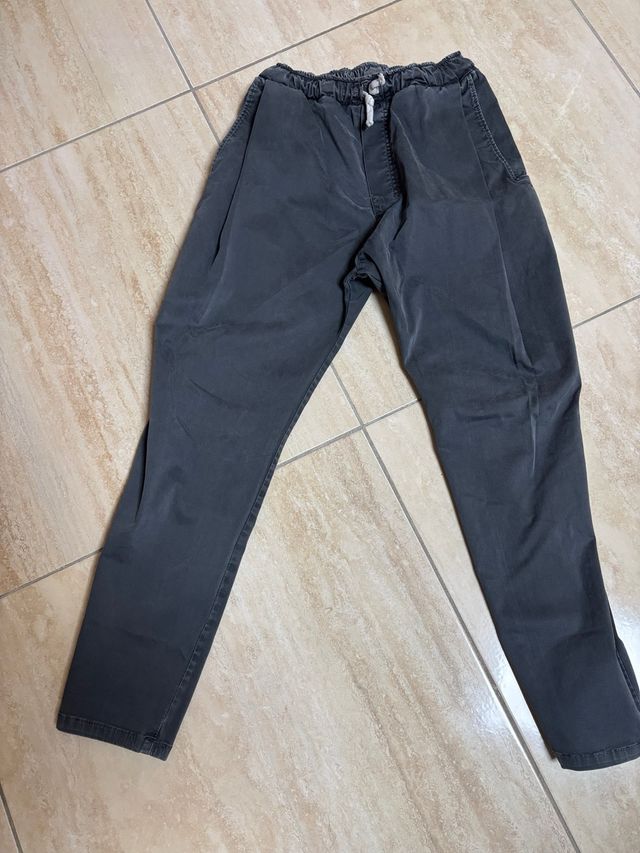 Pantaloni uomo grigi