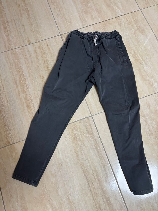 Pantaloni uomo grigi