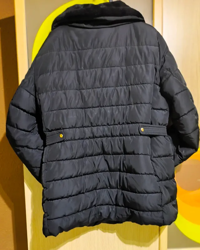 Abrigo Zara Negro Talla XXL -44/46