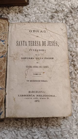 Obras de Santa Teresa de Jesús