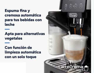 Nueva Cafetera Delonghi Automática depósito leche