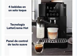 Nueva Cafetera Delonghi Automática depósito leche