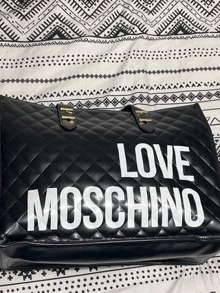 Bolso Moschino Negro Original
