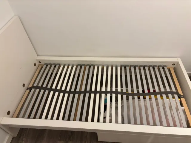 Cama individual 1 plaza 200x100 con un cajon