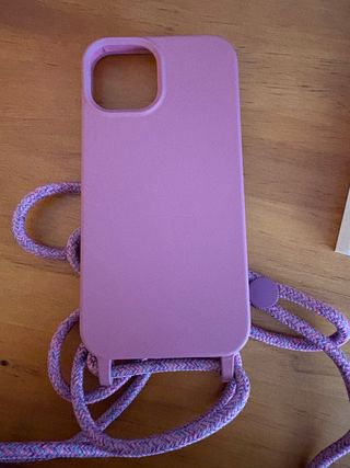 Custodia per iPhone 14 con cordino