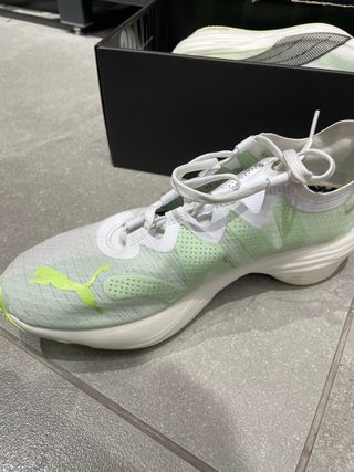 Zapatillas Puma Nitro Elite Run 75 W Verde/Blanco