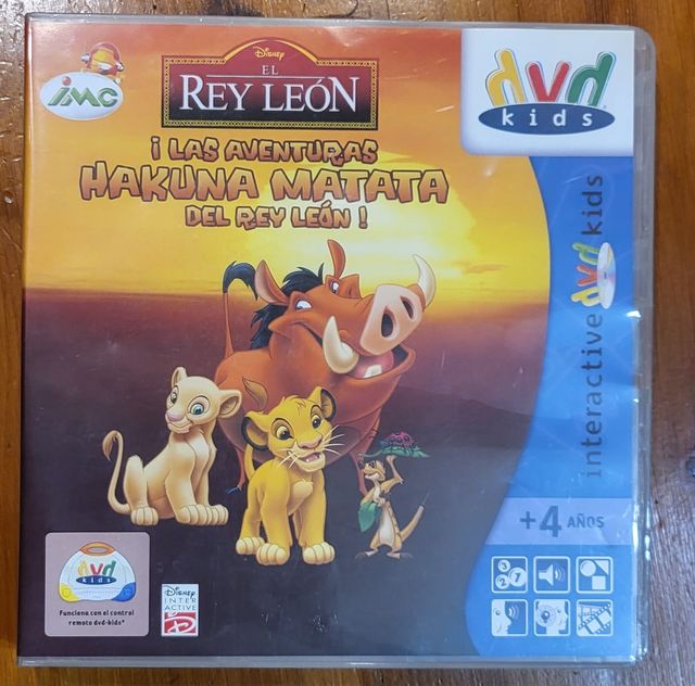 Consola DVD Infantil EL REY LEON