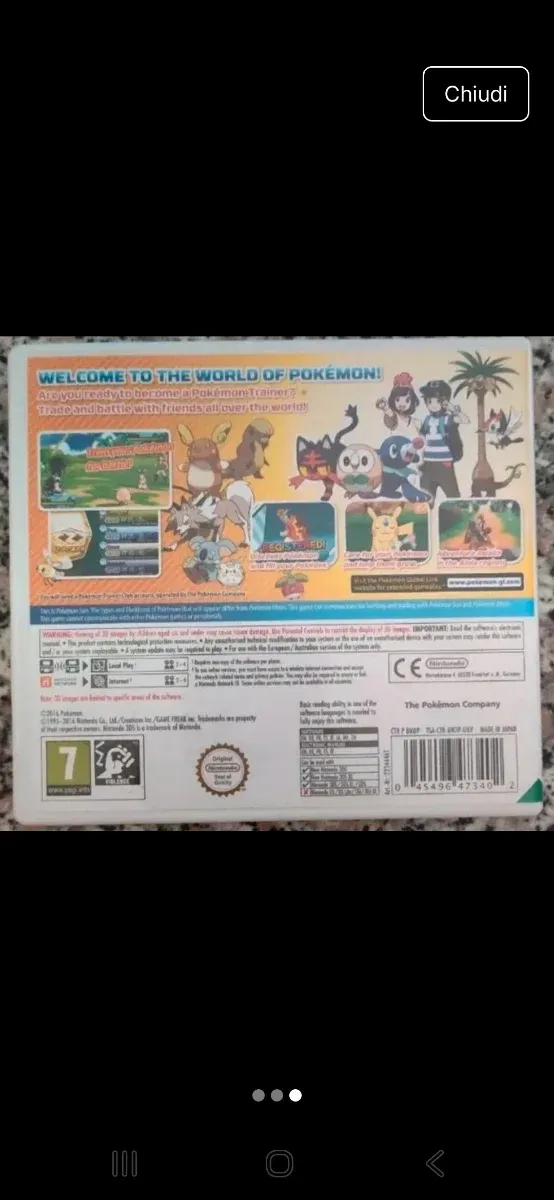 Pokemon Sole 3DS