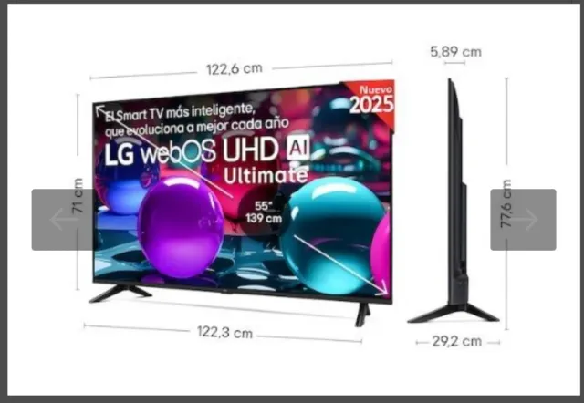 TV LG 55 4K UHD Smart TV 55UA73006