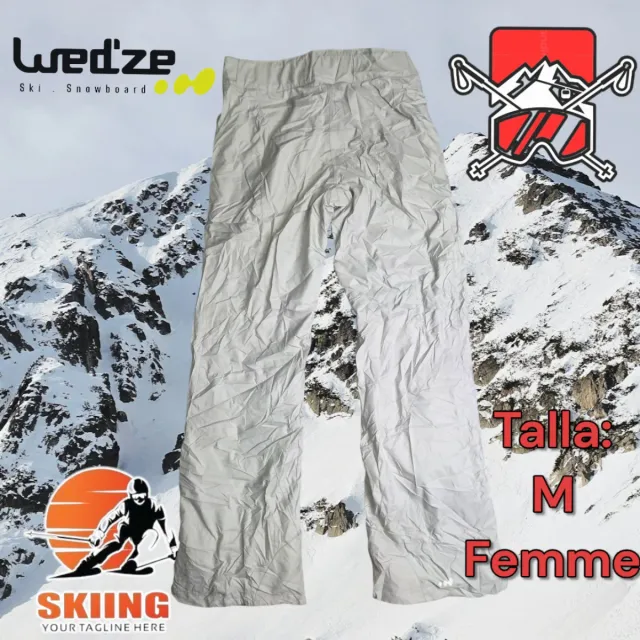 Pantalones de Ski Wed'ze Talla M Mujer