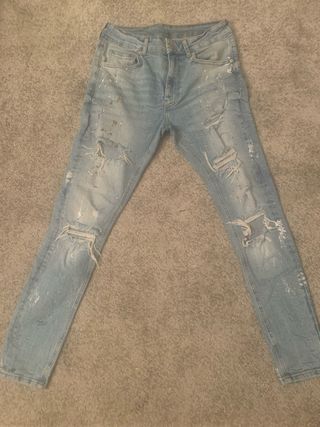 Pantalón vaquero Berkha pintado