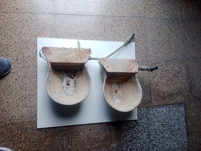 2 Bebederos Caballos Aluminio