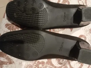 Zapatos D'chicas Negros con Lazos