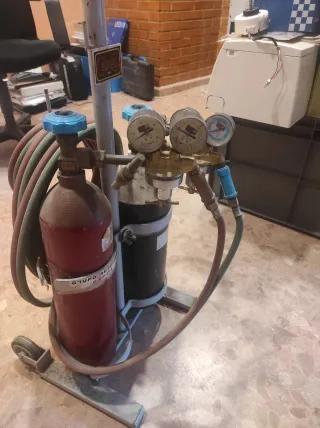 Equipo de oxi acetileno completo