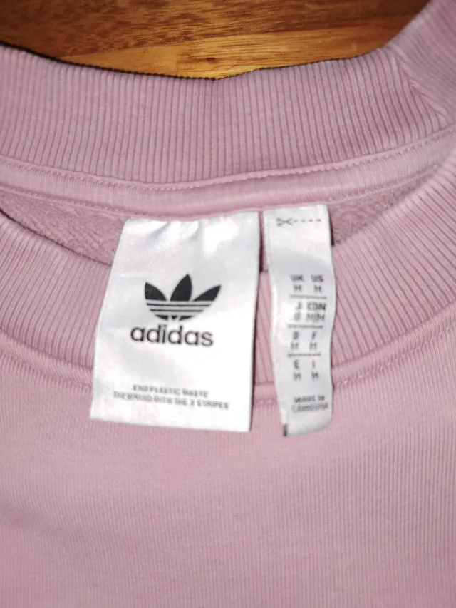 Sudadera Adidas Vintage Morada