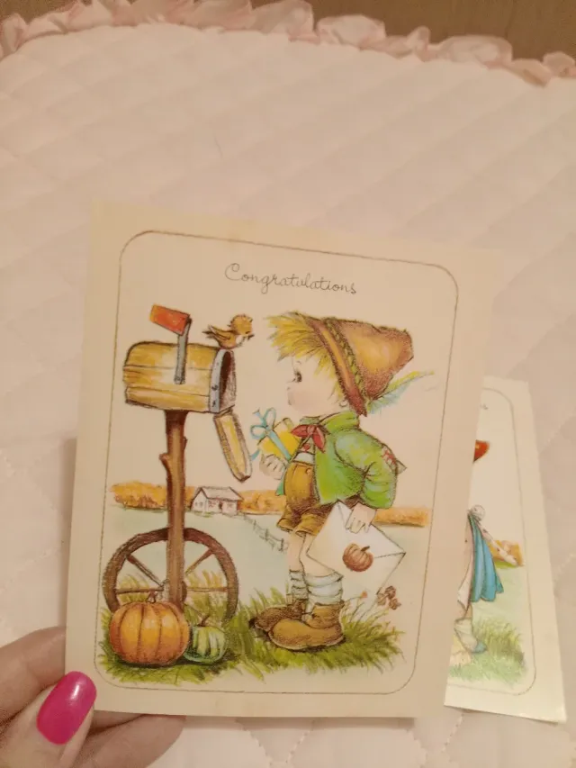 Set 3 Cartoline Anni 80 Illustrate