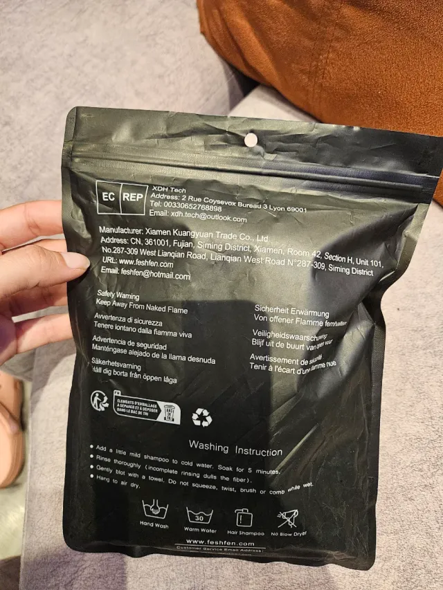 Coleta postiza Feshfen negra