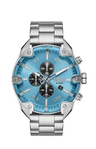 Reloj Diesel Spiked nuevo, turquesa y gris