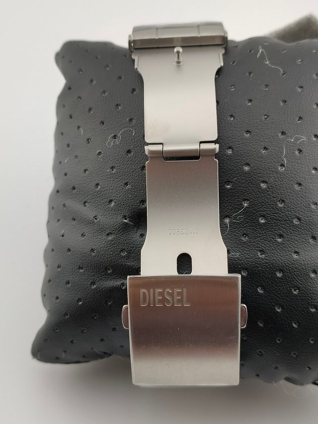Reloj Diesel Spiked nuevo, turquesa y gris