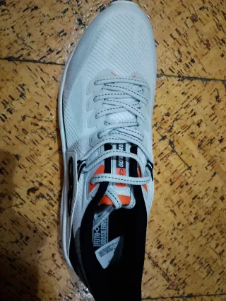 Zapatos olimpikus Blancos y Naranja Sin Caja