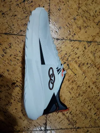 Zapatos olimpikus Blancos y Naranja Sin Caja