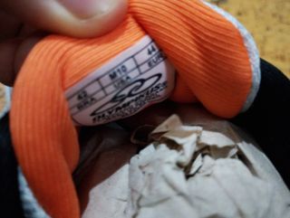 Zapatos olimpikus Blancos y Naranja Sin Caja