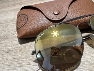 Gafas de sol Ray-Ban Aviator Marrón Dorado