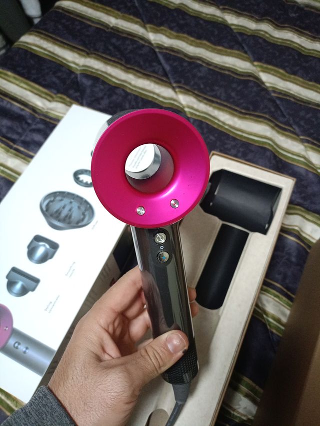 Secador Dh 08 Rosa/Níquel