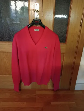 Jersey Lacoste Caballero Fucsia