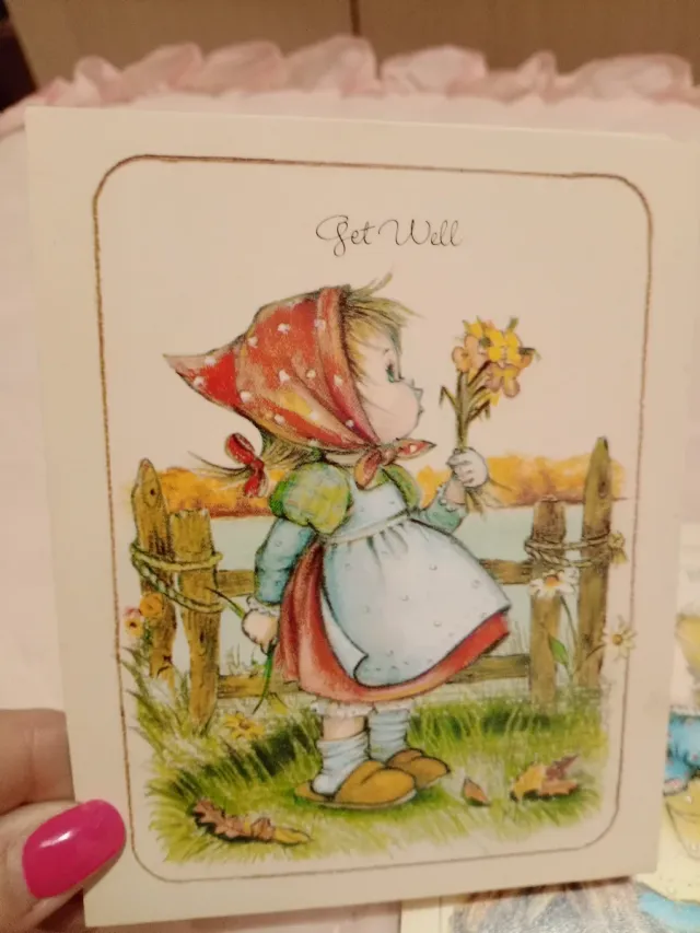 Set 3 Cartoline Vintage Anni 80