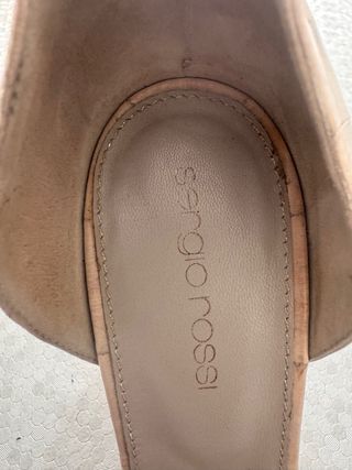 Sergio Rossi Décolleté Beige Donna