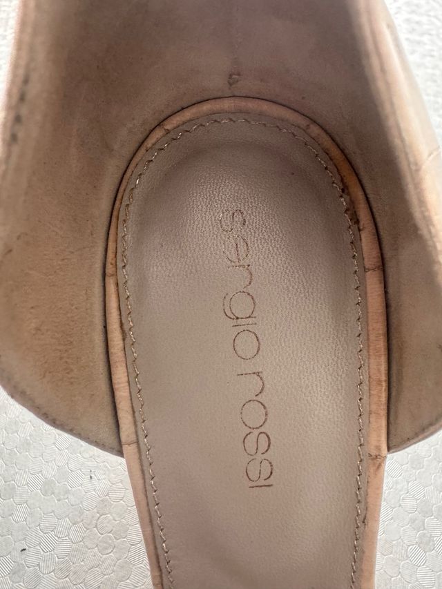 Sergio Rossi Décolleté Beige Donna