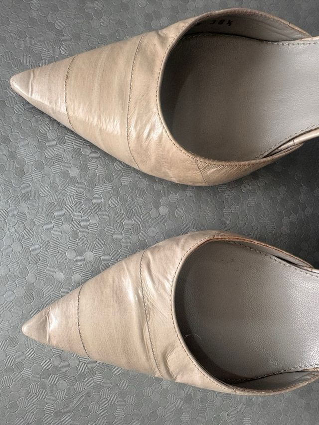 Sergio Rossi Décolleté Beige Donna