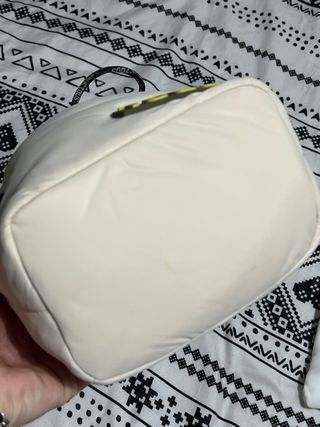 Bolso Tous tela beige multicolor