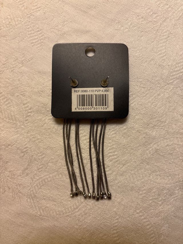 Orecchini pendenti con strass