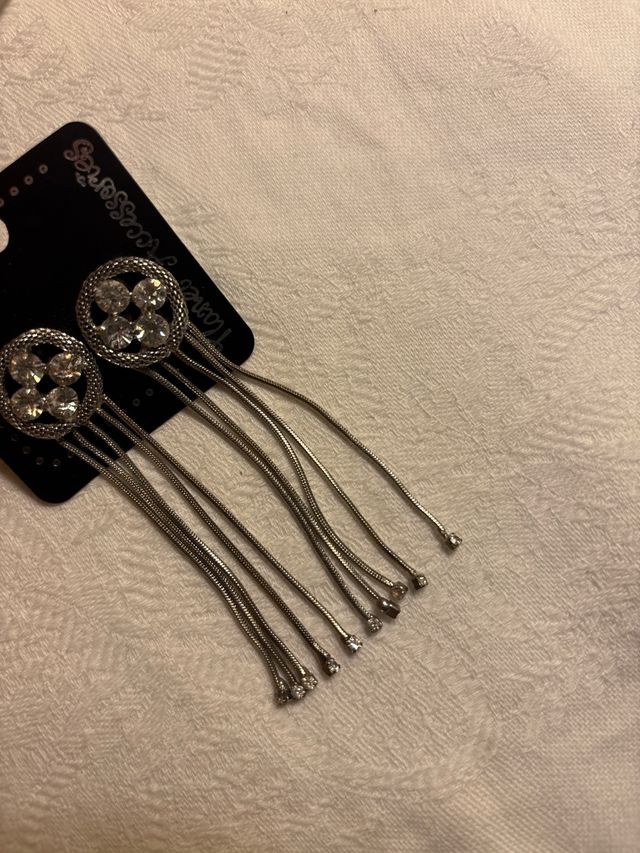 Orecchini pendenti con strass