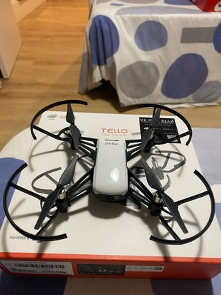 Dron DJI Tello Blanco Prácticamente Nuevo