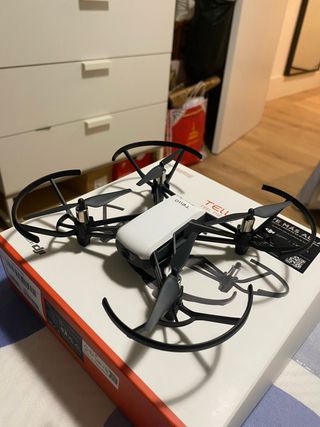 Dron DJI Tello Blanco Prácticamente Nuevo