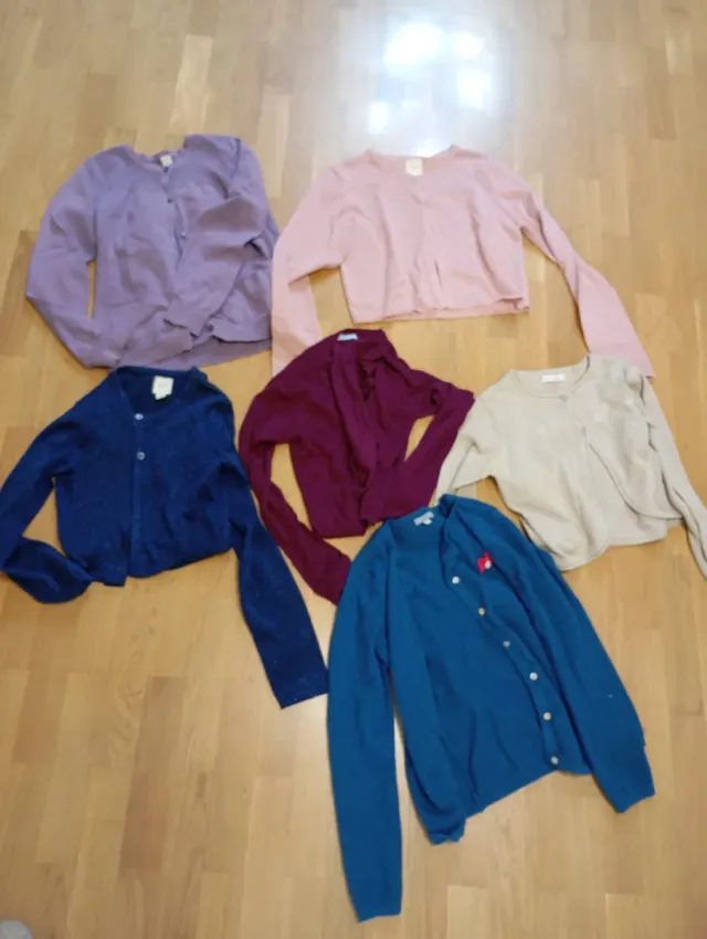 Lote 6 chaquetas 10-12 años