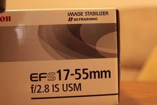 Canon EFS 17-55mm f/2.8 IS USM Objetivo