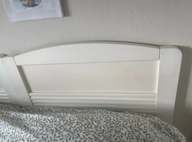 Cabecero Cama Blanco Madera 90