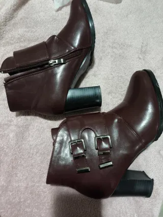 Botines Burdeos Talla 39