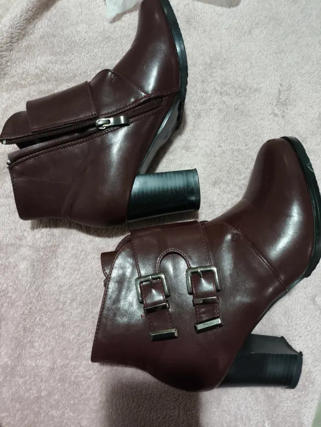 Botines Burdeos Talla 39