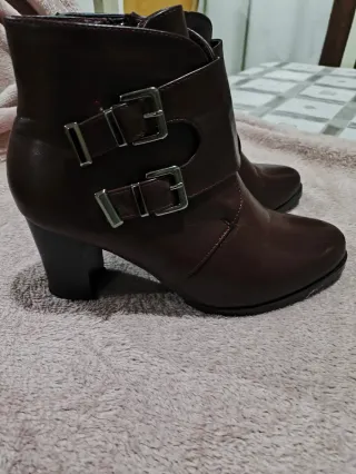 Botines Burdeos Talla 39