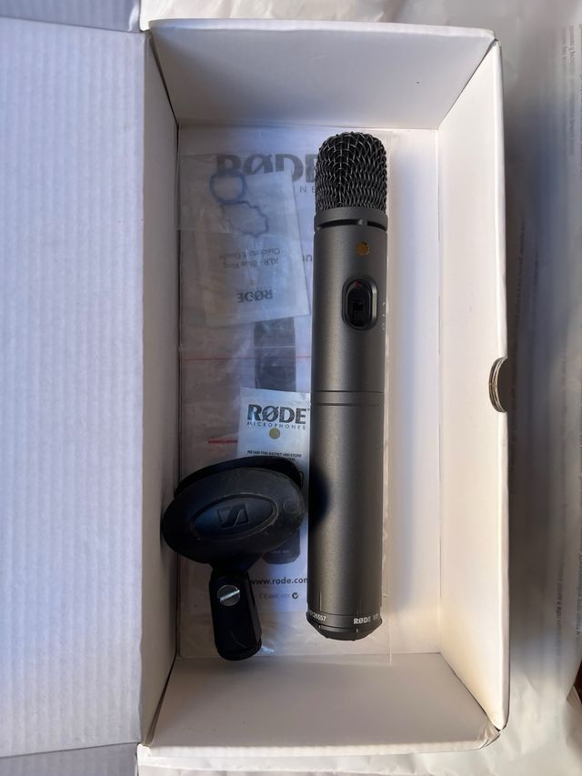 Micrófono Rode M3 para voces e instrumentos