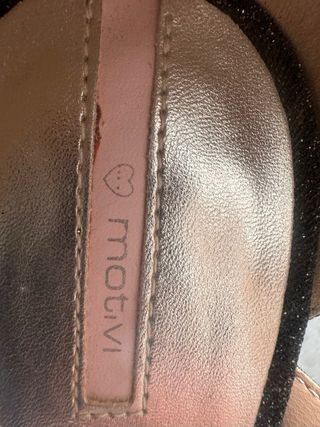 Sandalo donna nero glitter oro