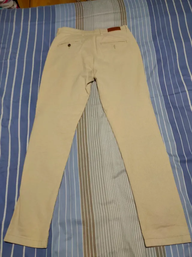 Pantalones Jack Jones Beige Talla 30-32