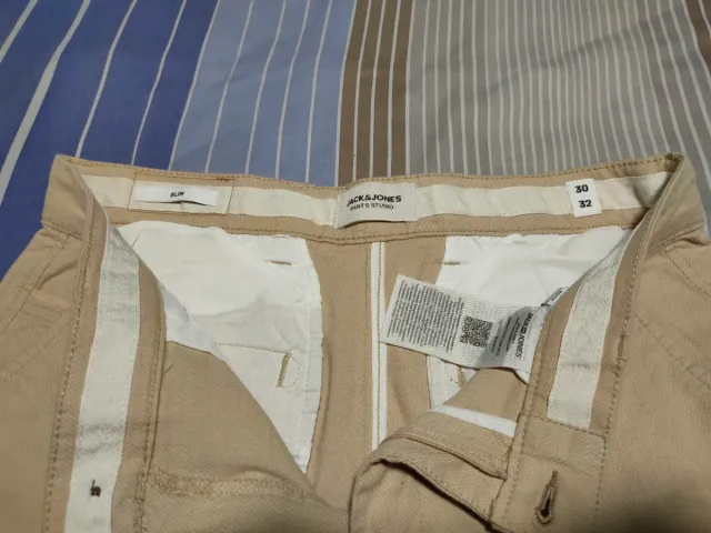 Pantalones Jack Jones Beige Talla 30-32