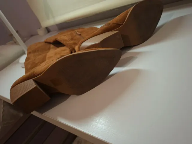 Botas camperas altas camel