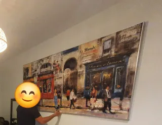 Cuadro Costa Vila París Vintage